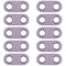 Objectif de caméra arrière 10 PCS pour Asus Zenfone 5 ZE620KL / ZS620KL (violet)